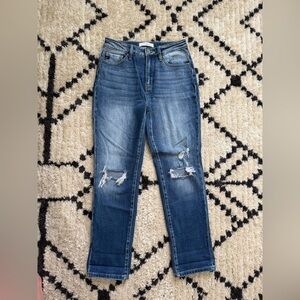 KanCan Straight Distressed Women's Jeans